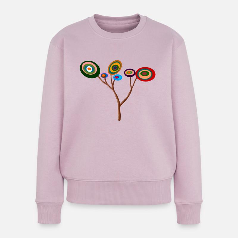 Arbre de couleur - Pull Premium bio Femme - rose poudré