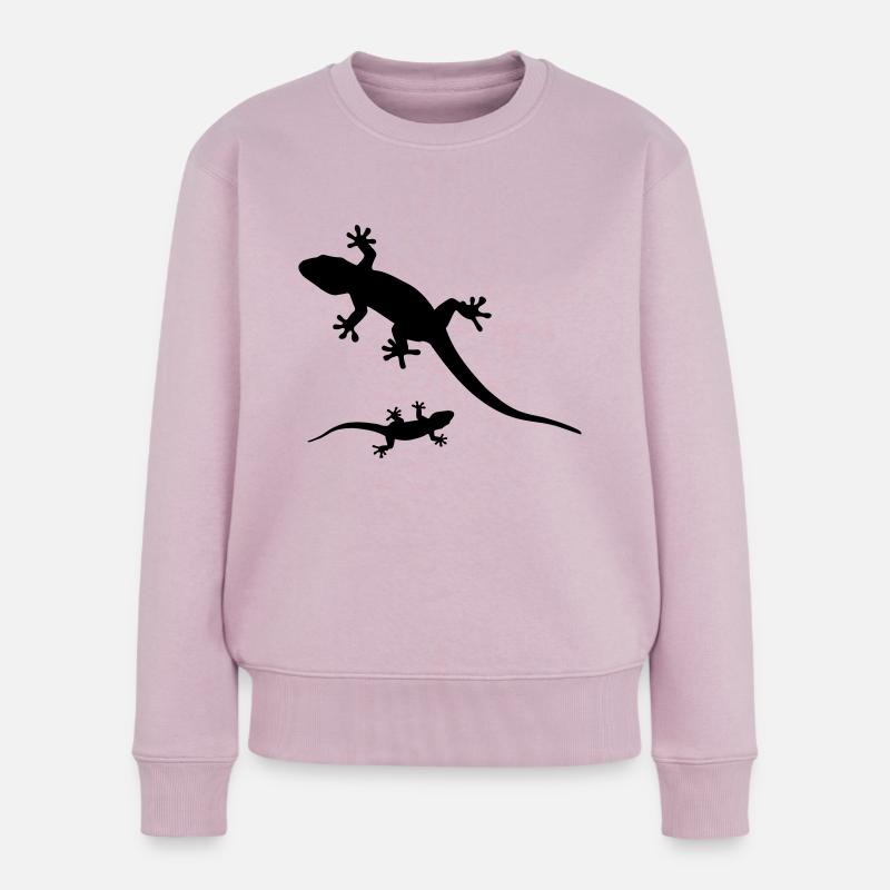 Geckos - Pull Premium bio Femme - rose poudré