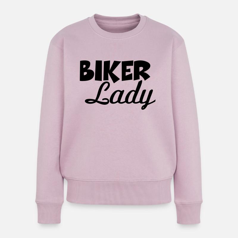 Biker Lady - Pull Premium bio Femme - rose poudré