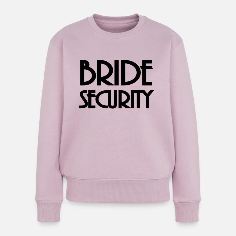 Bride Security - Pull Premium bio Femme - rose poudré