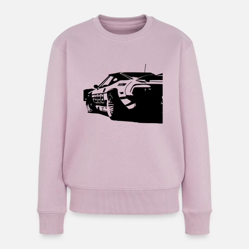 VOITURE - Pull Premium bio Femme - rose poudré