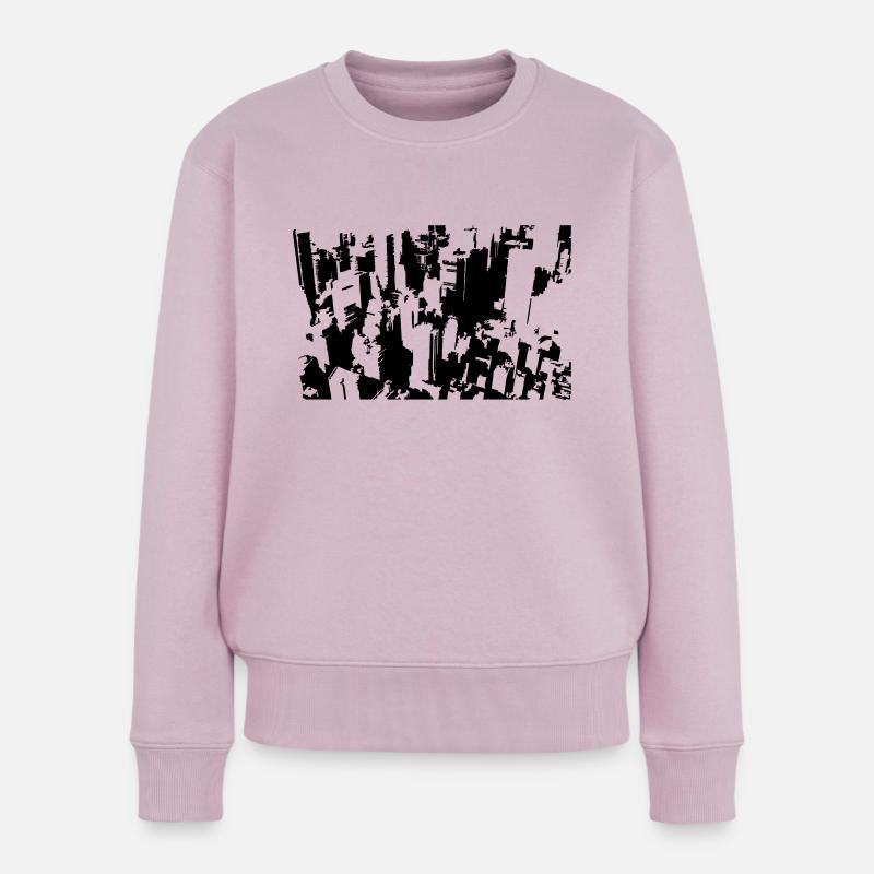 New New York - Frauen Premium Bio Pullover - Altrosa