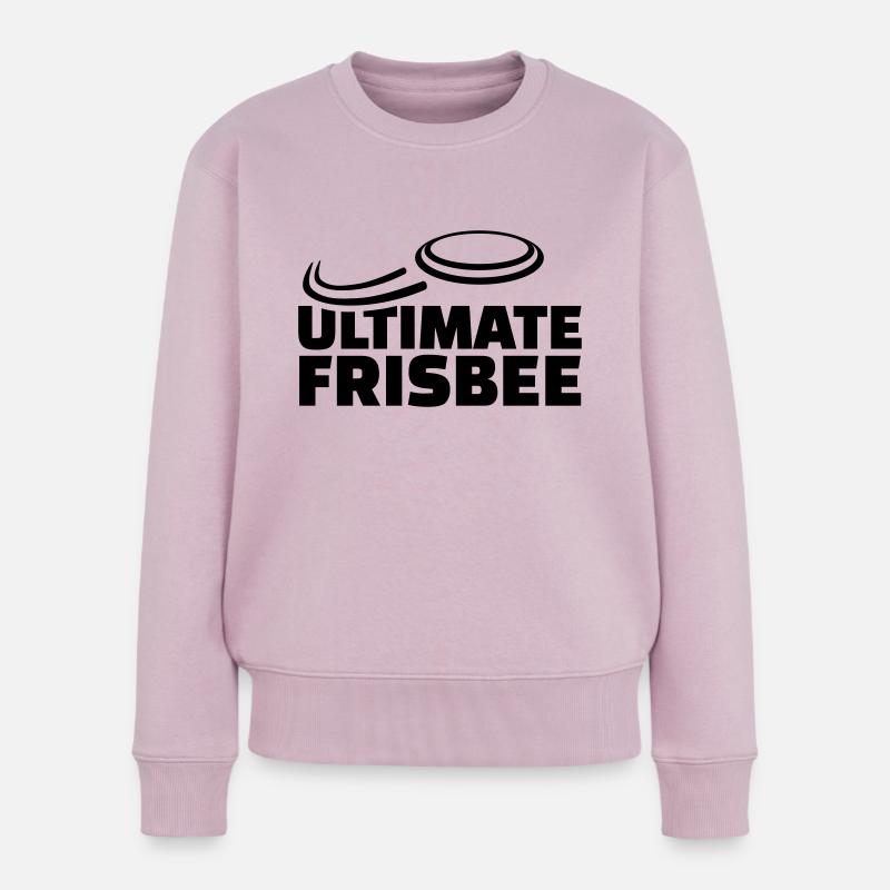 Frisbee - Frauen Premium Bio Pullover - Altrosa