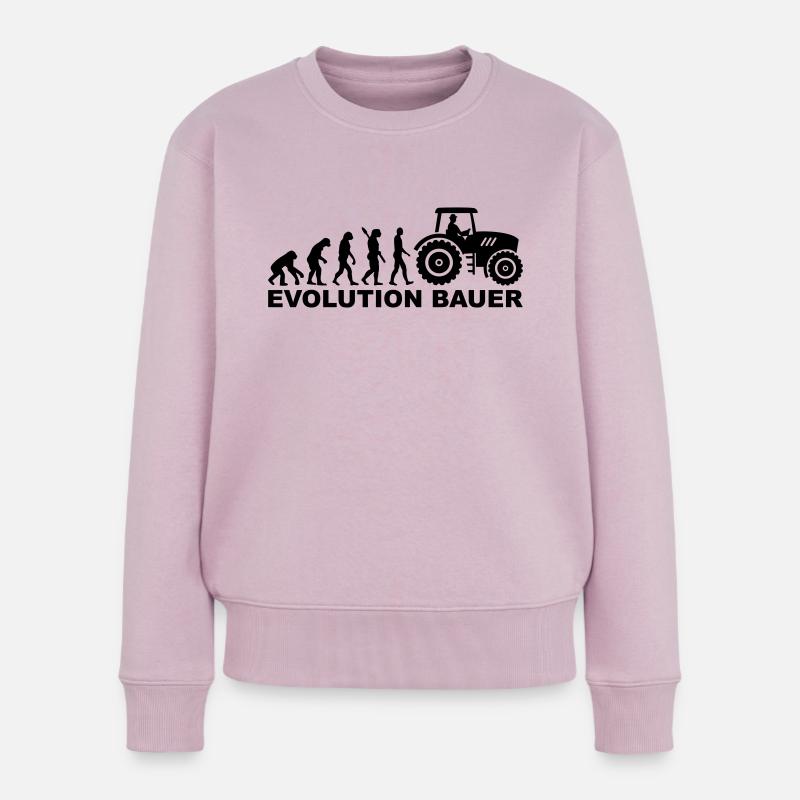 Bauer - Frauen Premium Bio Pullover - Altrosa