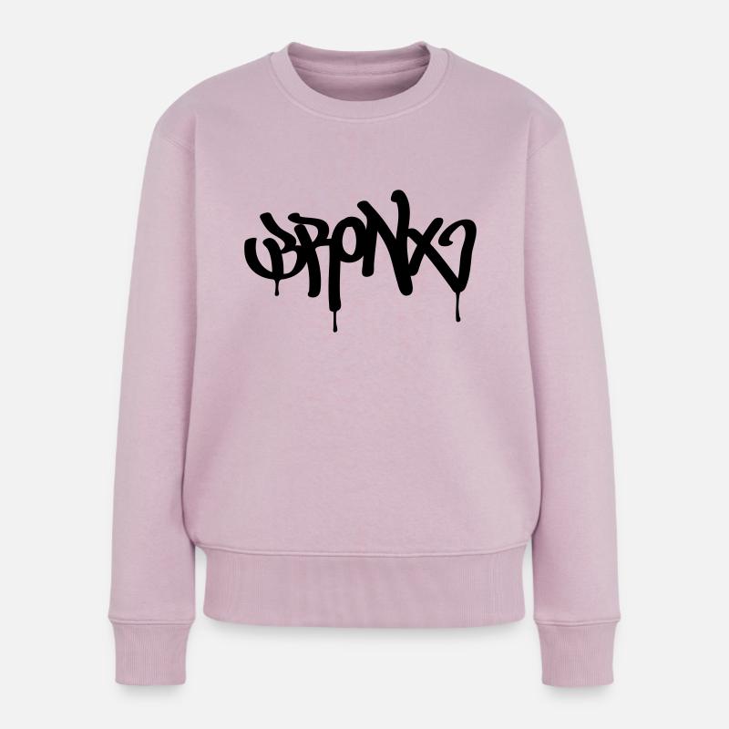 BRONX - Frauen Premium Bio Pullover - Altrosa