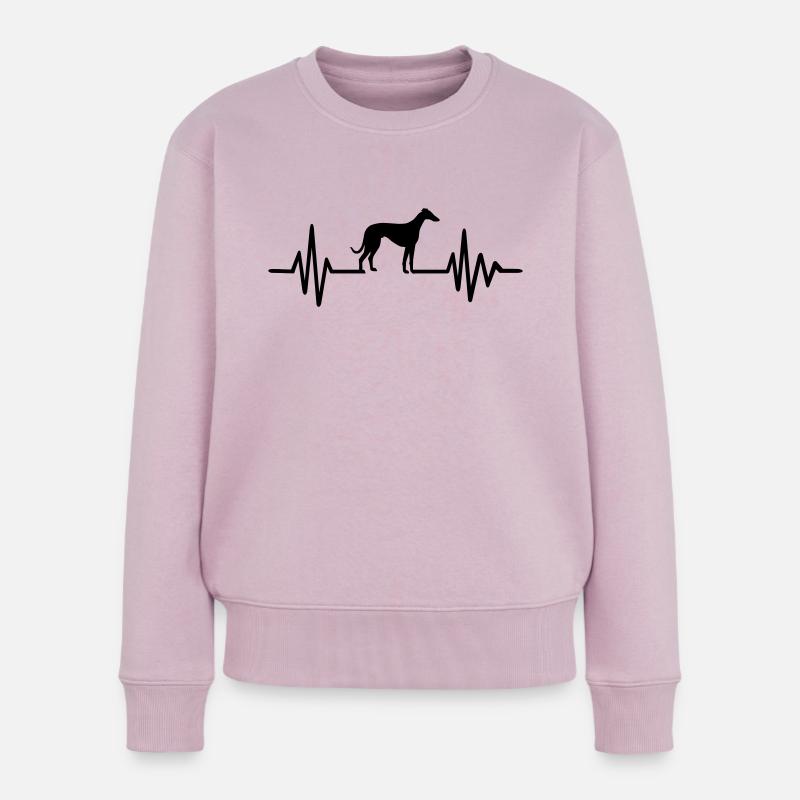 Whippet - Pull Premium bio Femme - rose poudré