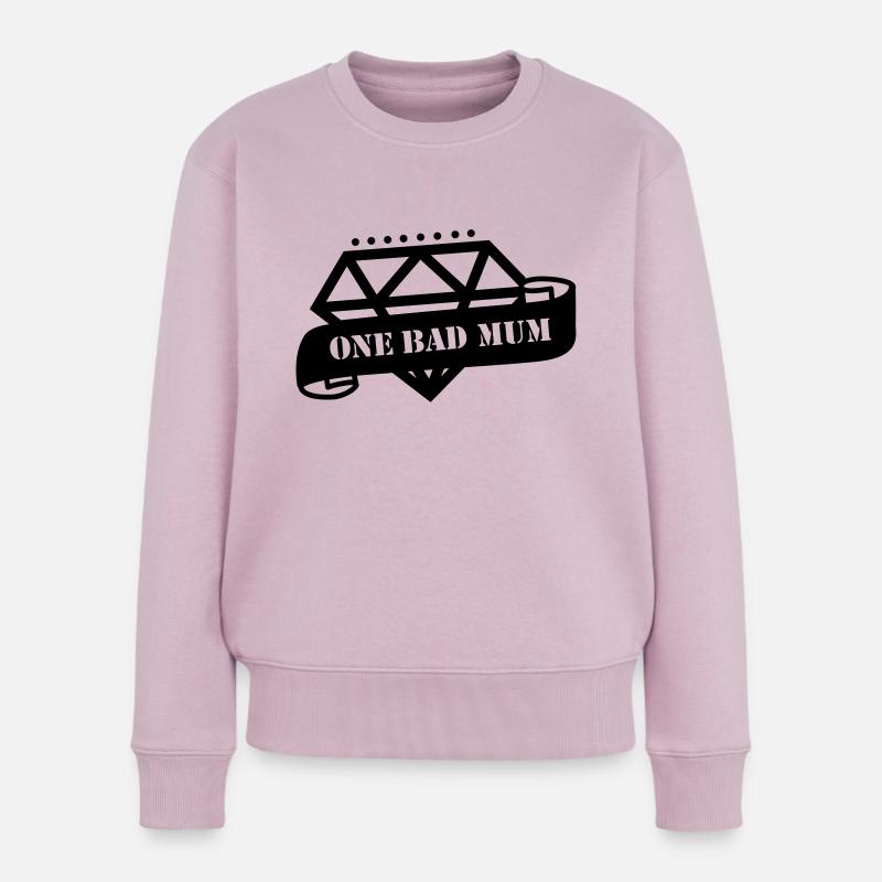 muttertag - Frauen Premium Bio Pullover - Altrosa