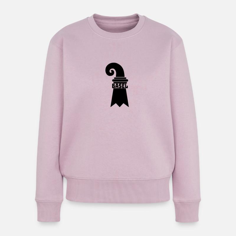 Baslerstab - Frauen Premium Bio Pullover - Altrosa