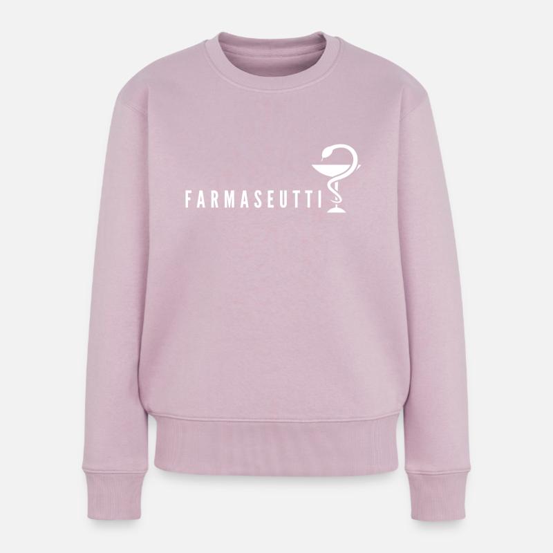 Apotheker - Frauen Premium Bio Pullover - Altrosa