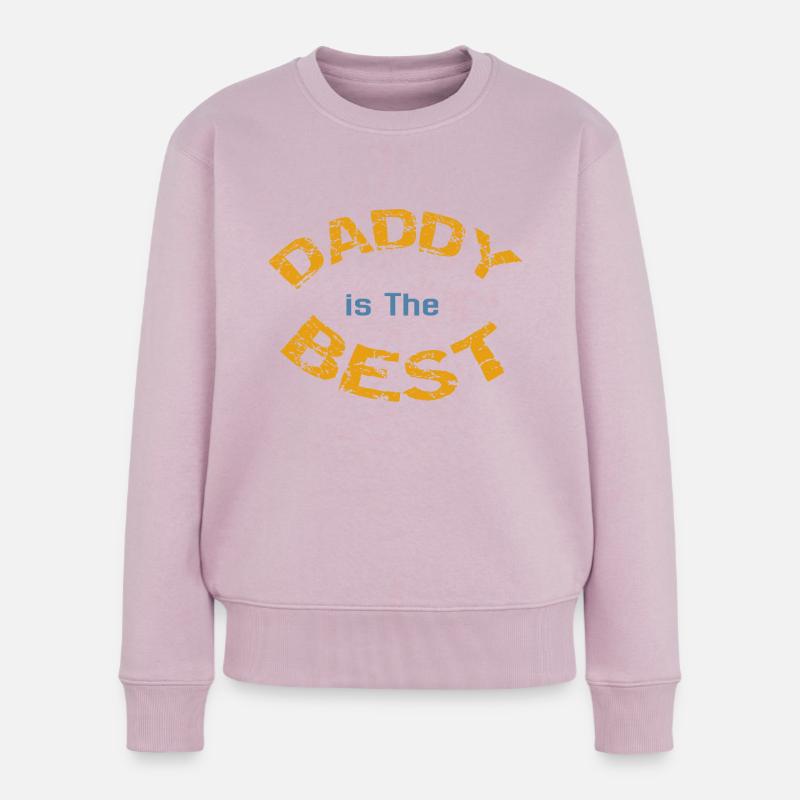 DADDY ist der BESTE - Frauen Premium Bio Pullover - Altrosa
