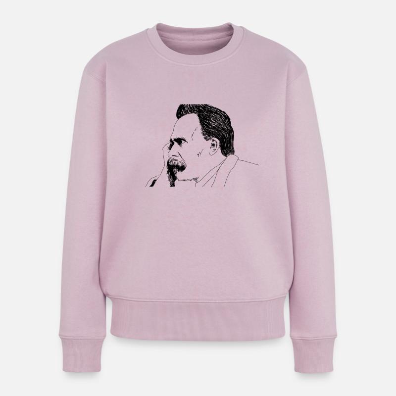 NIETZSCHE - Frauen Premium Bio Pullover - Altrosa