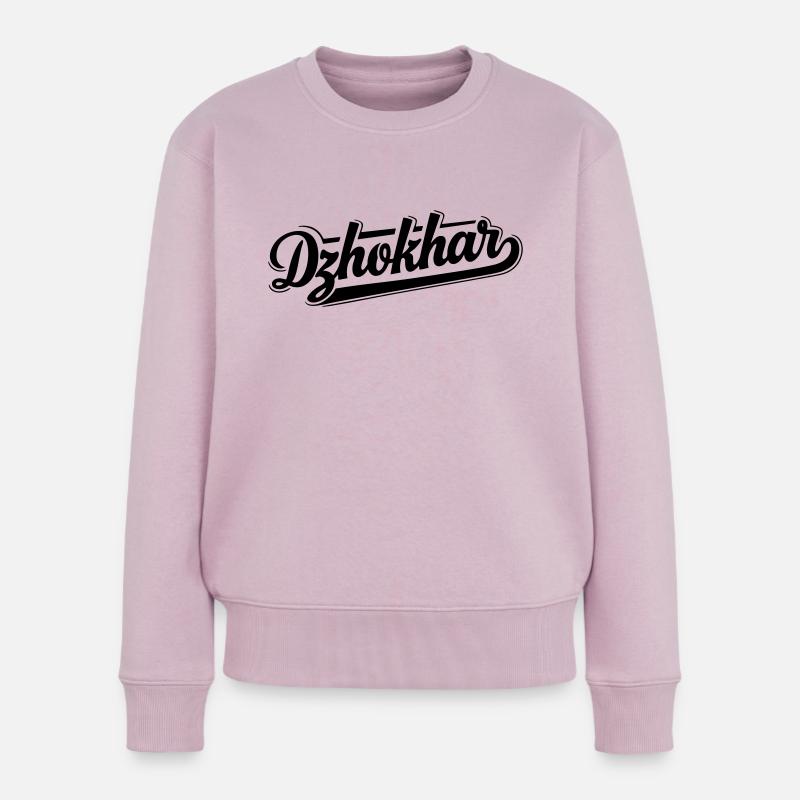 Dzhokhar Dudaev - Women's Premium Organic Jumper - dusky pink