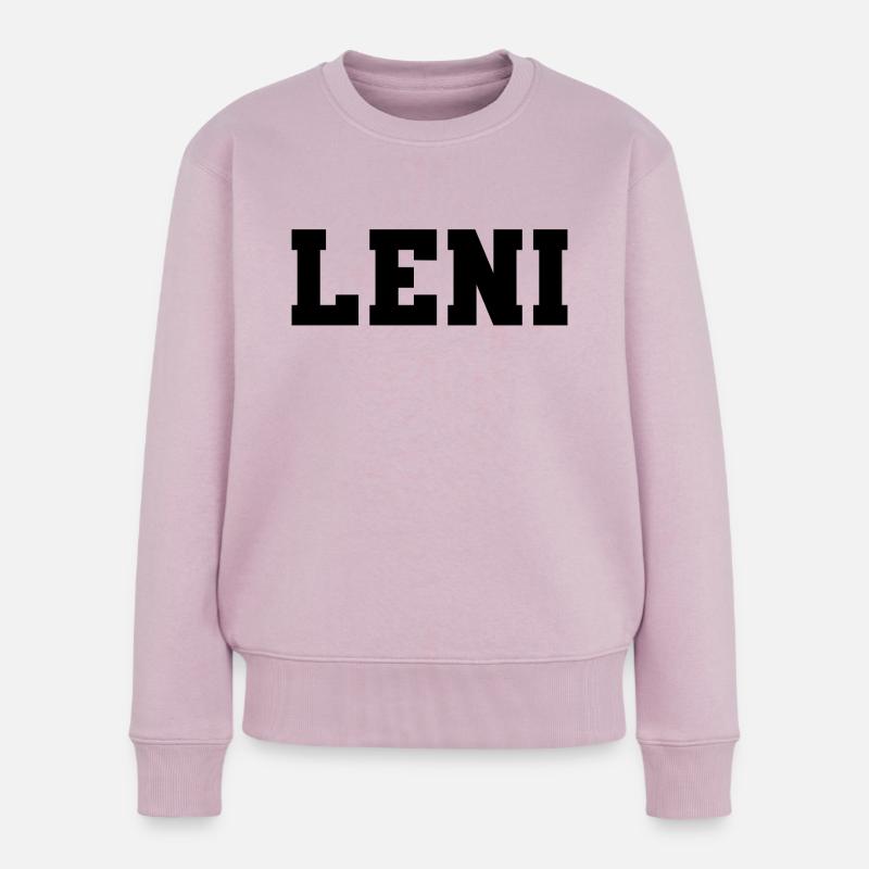 Name - Leni - Frauen Premium Bio Pullover - Altrosa
