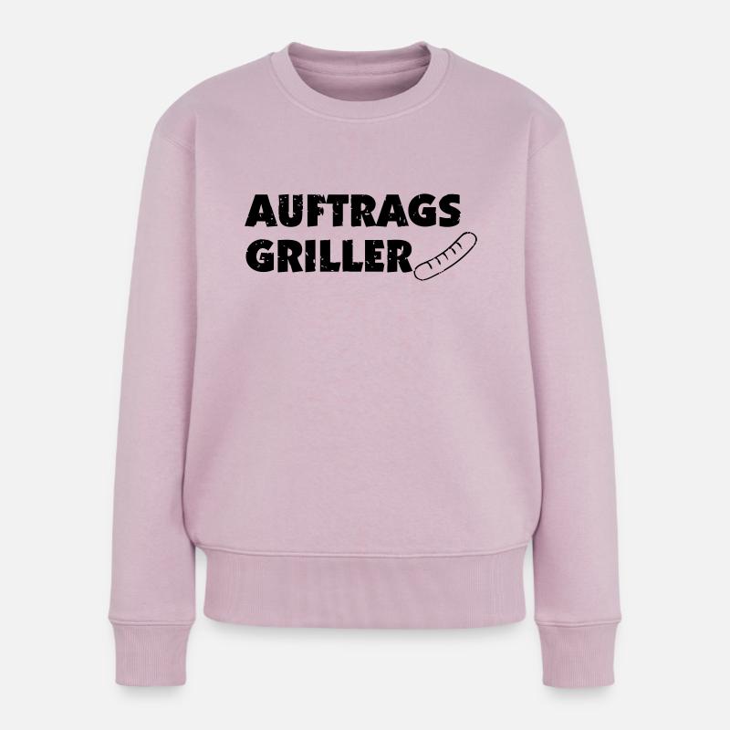 Auftragsgriller - Frauen Premium Bio Pullover - Altrosa