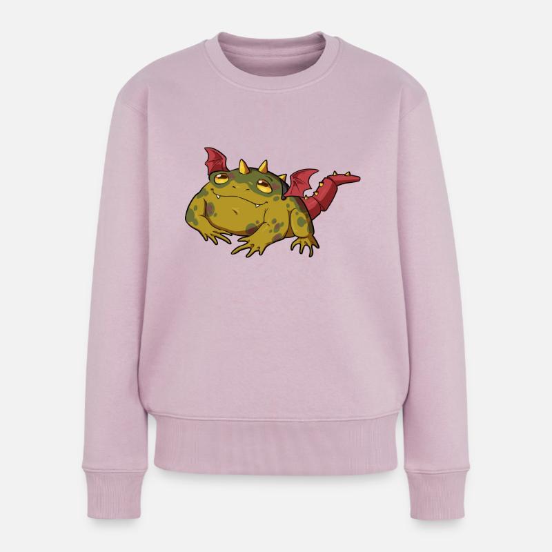 Toadgon - Pull Premium bio Femme - rose poudré