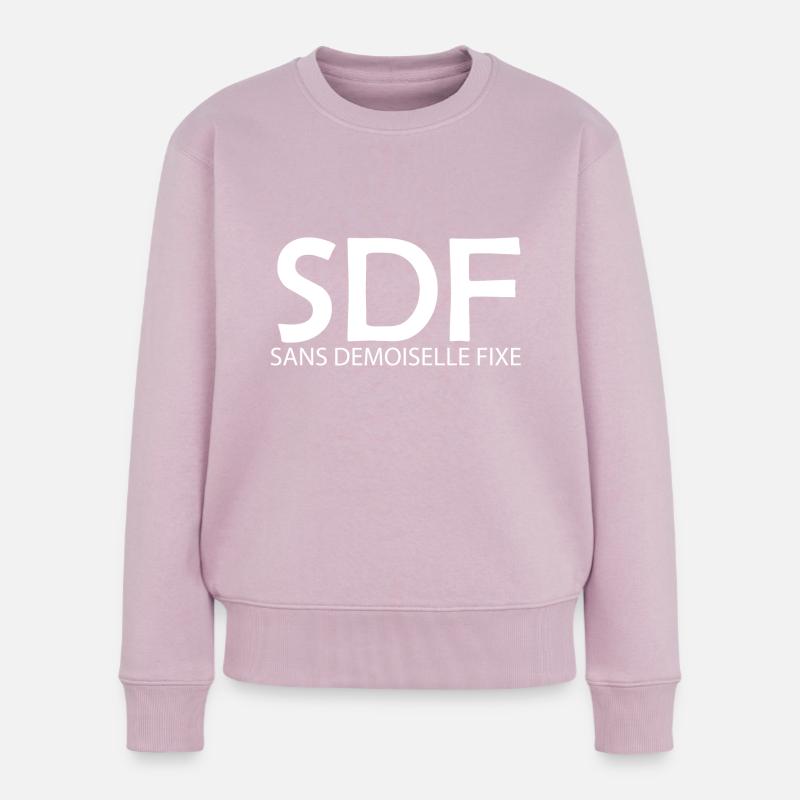 SDF - Frauen Premium Bio Pullover - Altrosa