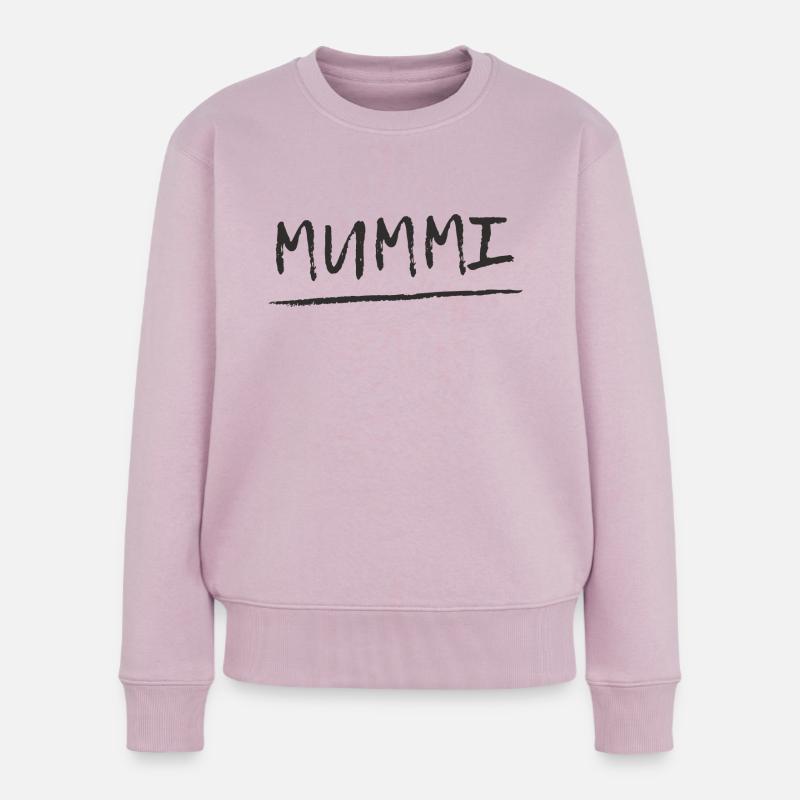 Oma - Frauen Premium Bio Pullover - Altrosa