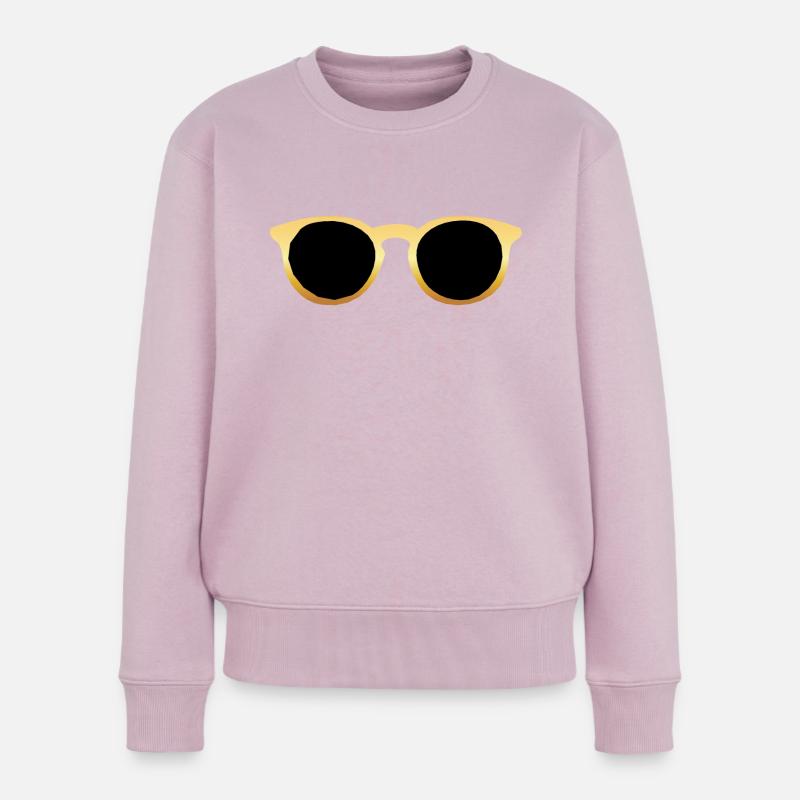 lunette de soleil or 2 B - Pull Premium bio Femme - rose poudré