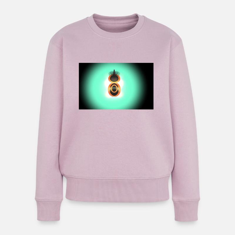 Kürbis 2 - Frauen Premium Bio Pullover - Altrosa