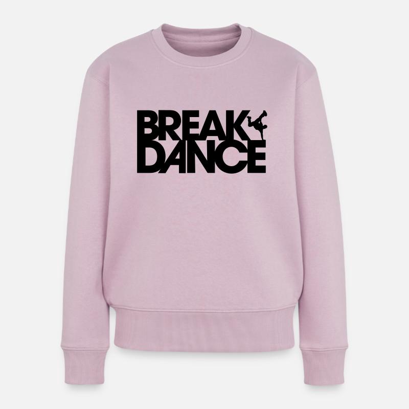 Breakdance - Pull Premium bio Femme - rose poudré