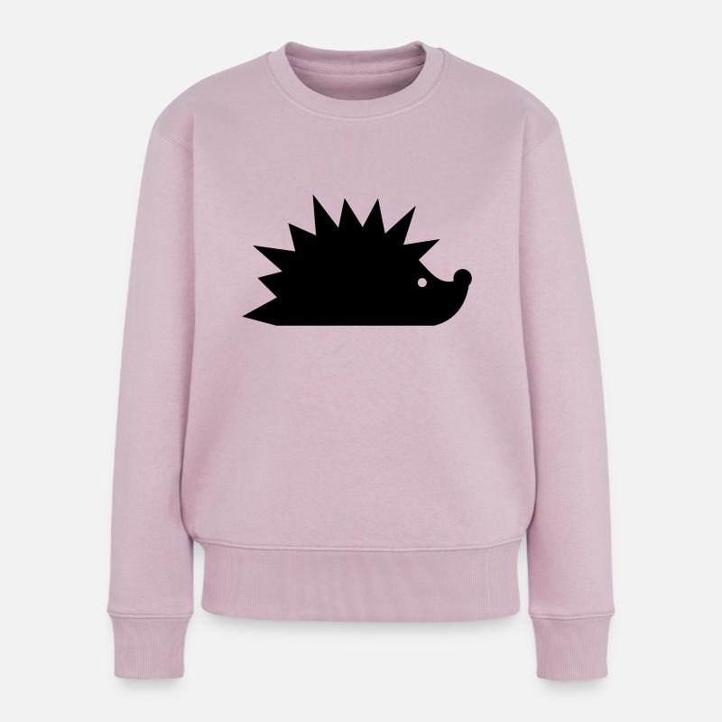 Hérisson - Pull Premium bio Femme - rose poudré