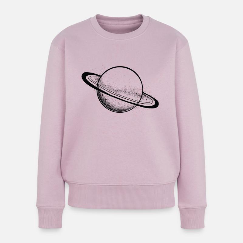 Planète - Pull Premium bio Femme - rose poudré