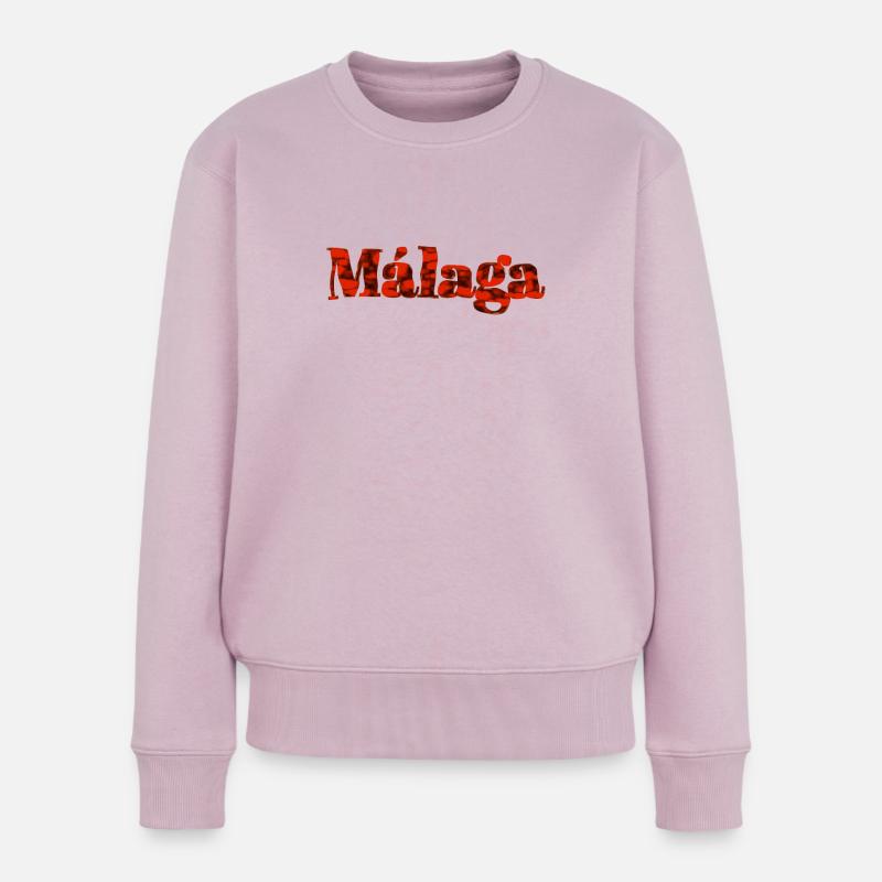 Malaga - Frauen Premium Bio Pullover - Altrosa