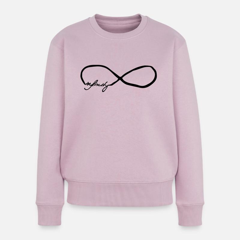 infinity - Frauen Premium Bio Pullover - Altrosa