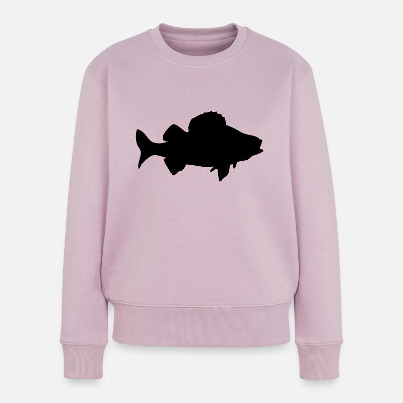 Perche - Pull Premium bio Femme - rose poudré