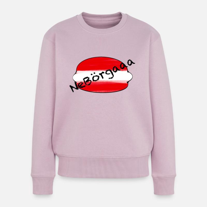 Nebörgaaaa - Frauen Premium Bio Pullover - Altrosa