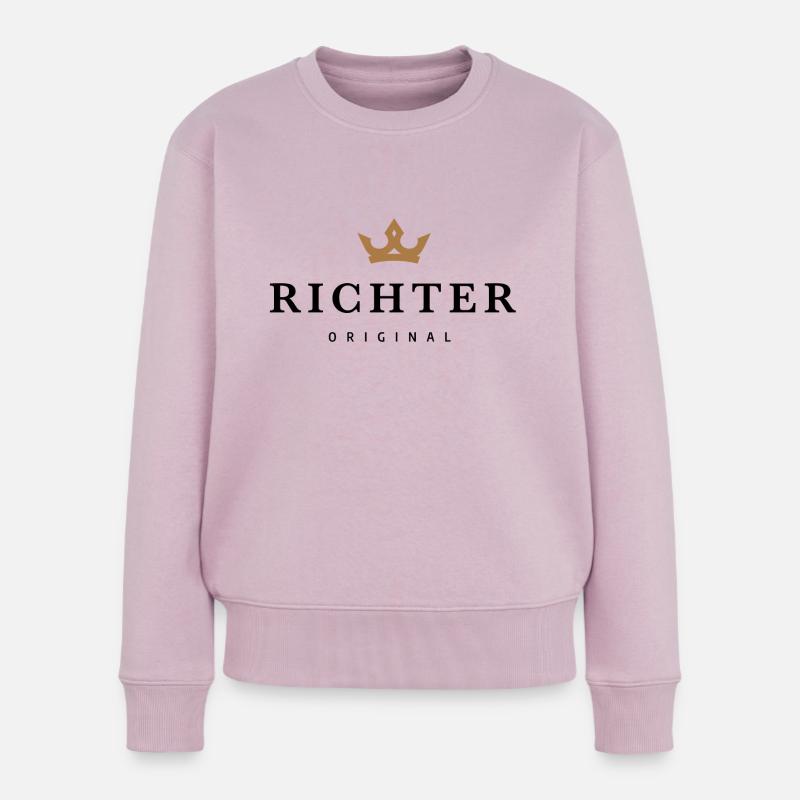 Richter - Frauen Premium Bio Pullover - Altrosa