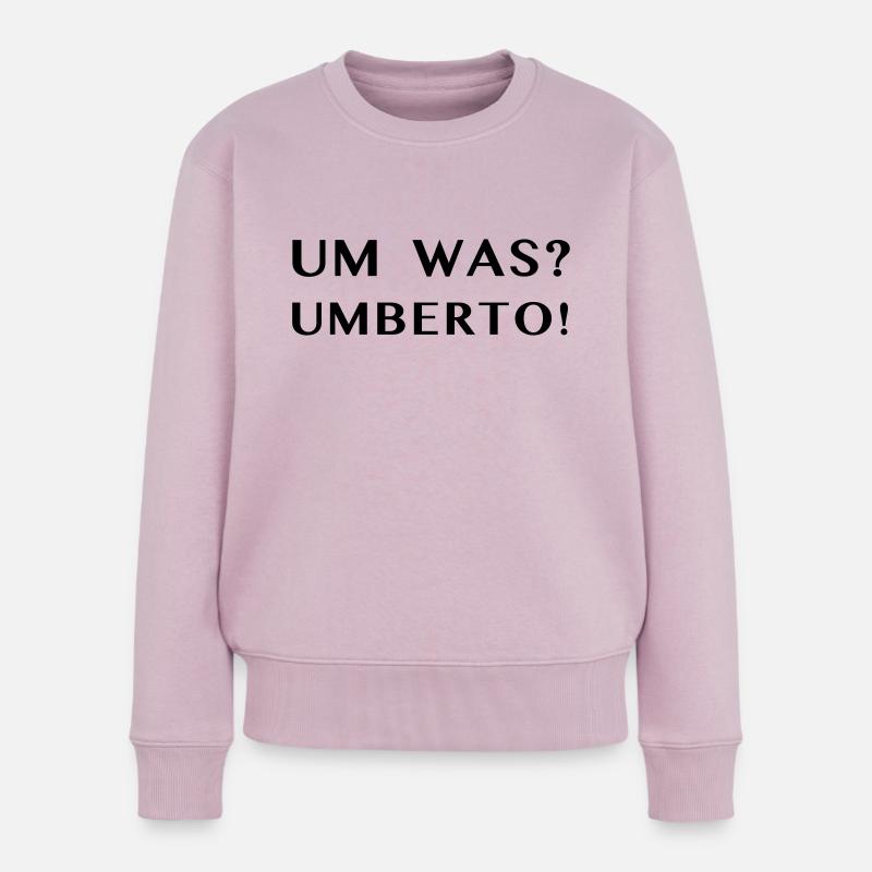 Umberto - Frauen Premium Bio Pullover - Altrosa