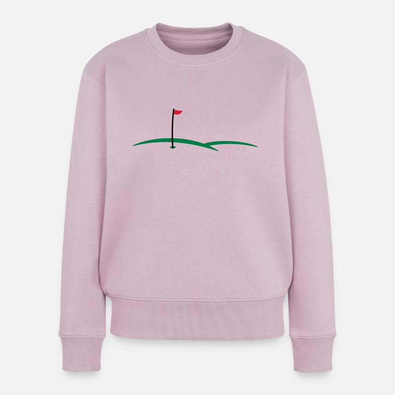 Golfloch 3c - Frauen Premium Bio Pullover - Altrosa