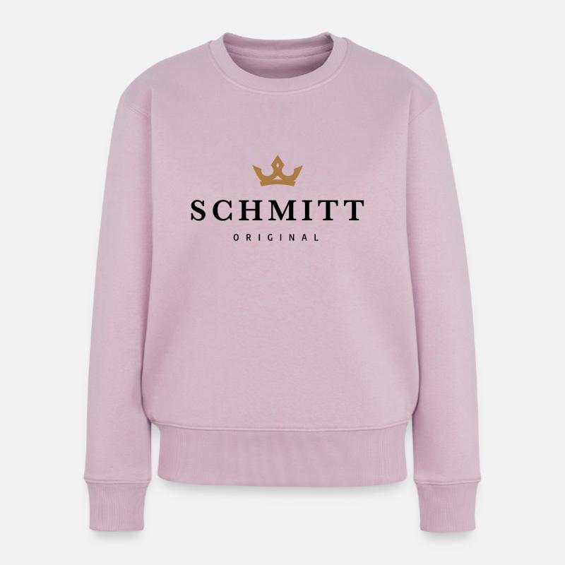 Schmitt - Frauen Premium Bio Pullover - Altrosa