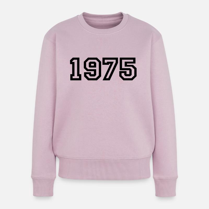 1975 - Pull Premium bio Femme - rose poudré