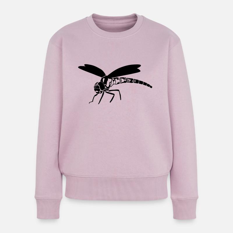 Libelle - Frauen Premium Bio Pullover - Altrosa