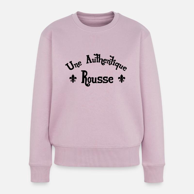 Roux / Rousse / Rousseur / Style / Mode / Rouquine - Pull Premium bio Femme - rose poudré