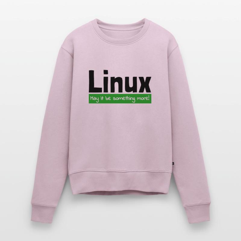 Linux Computer Computerarbeit witzige Sprüche Nerd Frauen Premium Bio Pullover