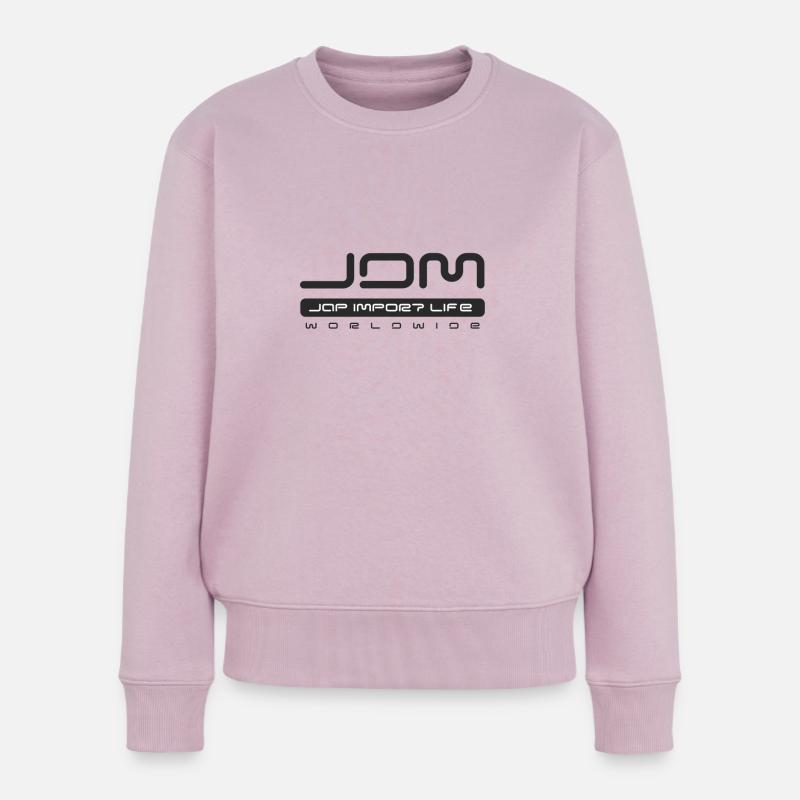 JDM-Import WRC-Stil - Frauen Premium Bio Pullover - Altrosa