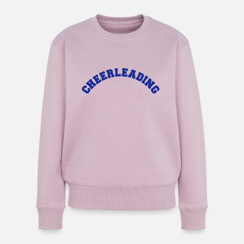 Cheerleading - Frauen Premium Bio Pullover - Altrosa