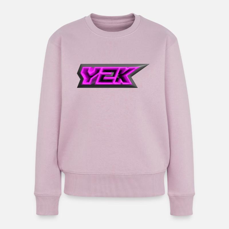 Y2K - Frauen Premium Bio Pullover - Altrosa