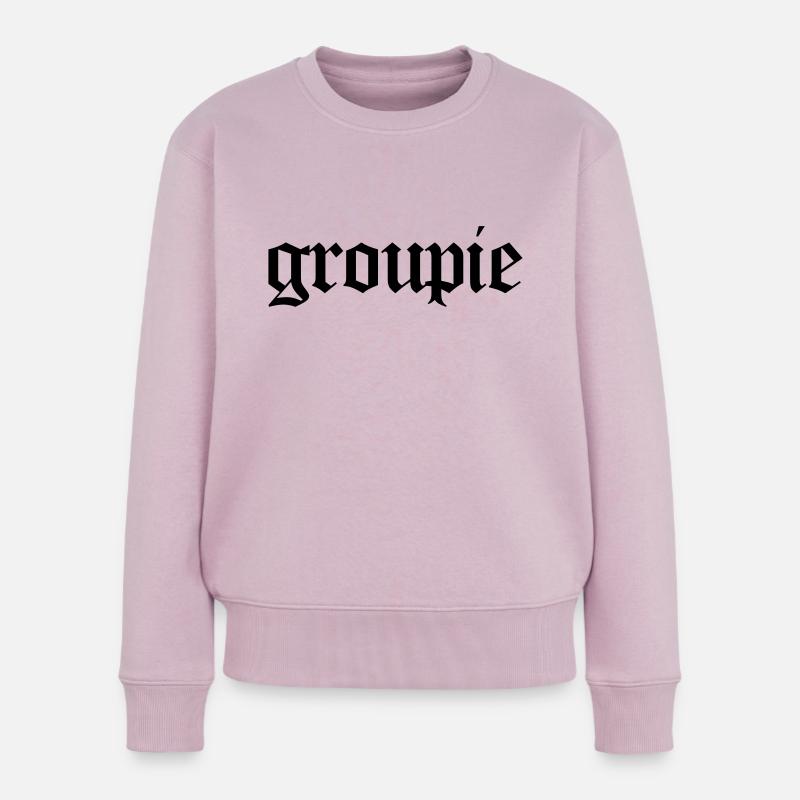 Groupie - Pull Premium bio Femme - rose poudré