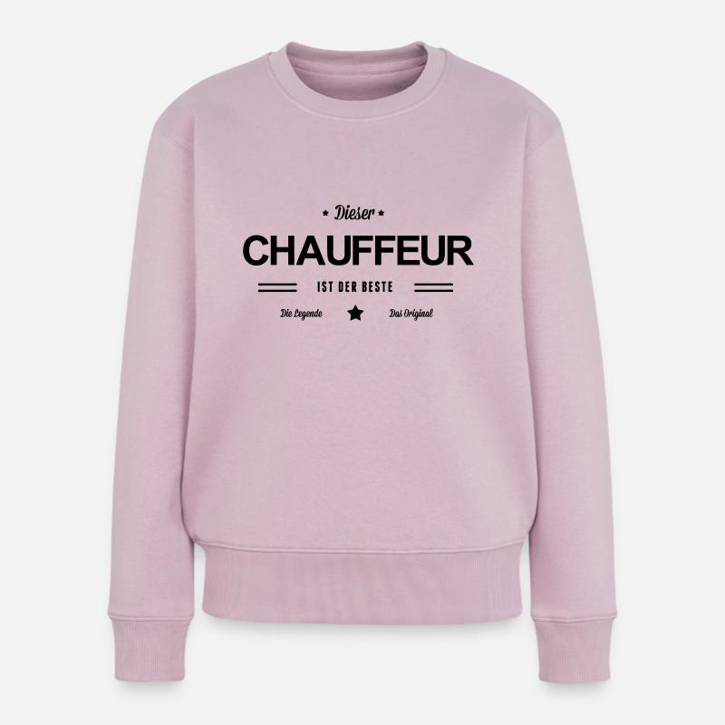 Bester Chauffeur - Frauen Premium Bio Pullover - Altrosa