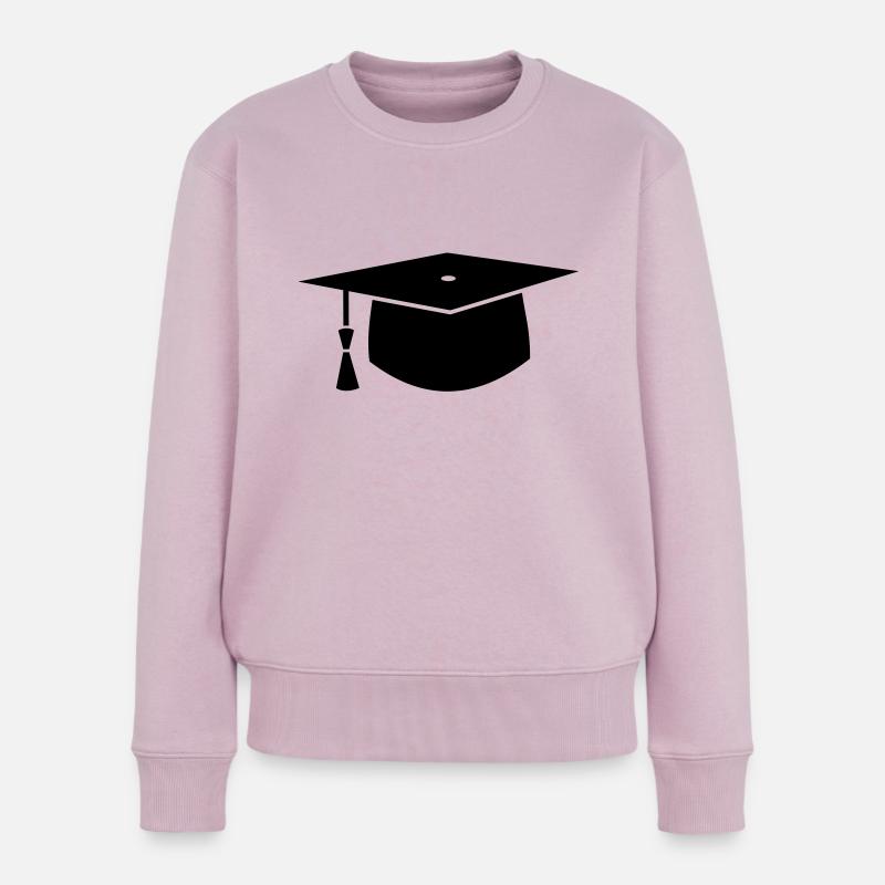 Doktorhut - Frauen Premium Bio Pullover - Altrosa