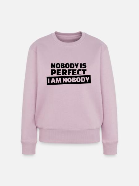 Perfekt - Frauen Premium Bio Pullover - Altrosa