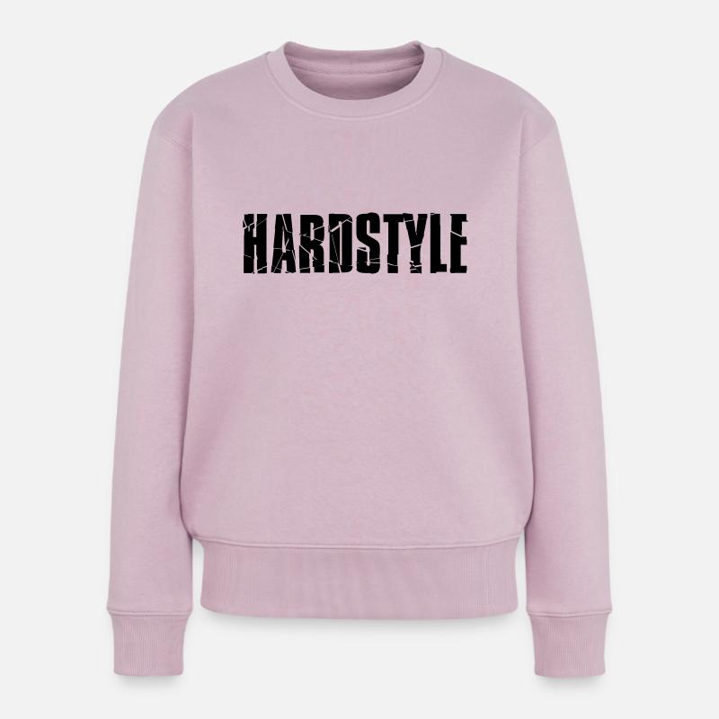 Hardstyle - Pull Premium bio Femme - rose poudré