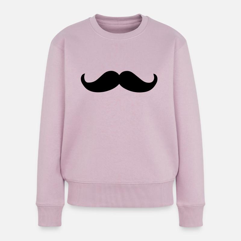 schnauzer - Frauen Premium Bio Pullover - Altrosa