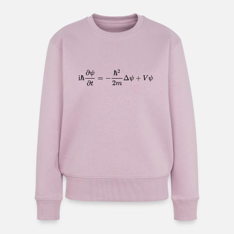 Schrödinger Gleichung - Frauen Premium Bio Pullover - Altrosa