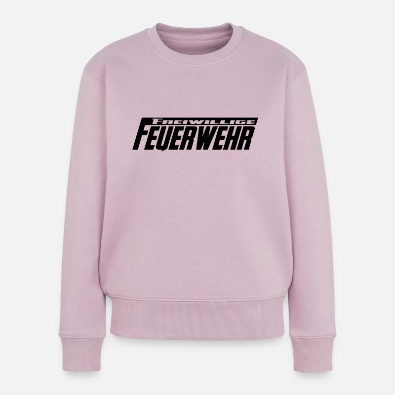 freiwillige Feuerwehr - Frauen Premium Bio Pullover - Altrosa