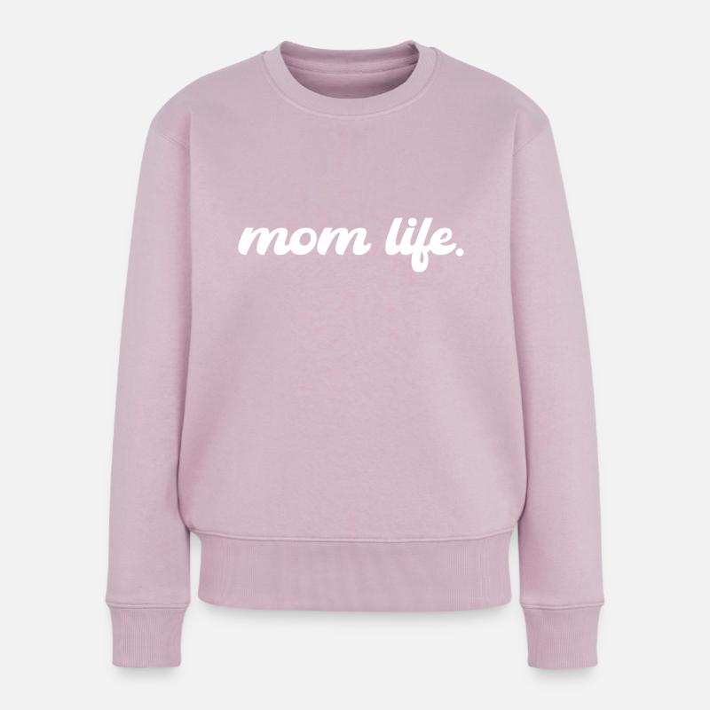 Maman Vie Blanc - Pull Premium bio Femme - rose poudré